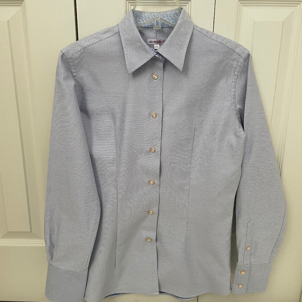 Light Blue Ladies Shirt 100% Cotton